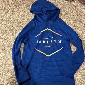 Hurley Vibrant Blue Hoodie with Logo